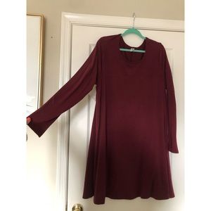 Old navy XXL red swing dress stretchy